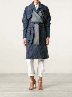 Chloé Striped Trench Coat   Smets