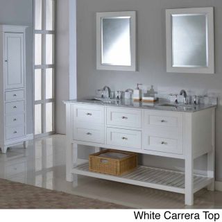 Direct Vanity Sink Pearl White 60 inch Mission Spa Double Vanity Sink Cabinet White Size Double Vanities