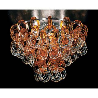 Facon De Venise Misstrass 27.5 Ceiling Lamp 3PLMISS70 Finish Cherry