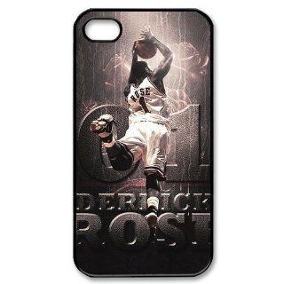 Custom Iphone Case NBA Derrick Rose Iphone 4/4s Cases Cover 1aa778 Cell Phones & Accessories