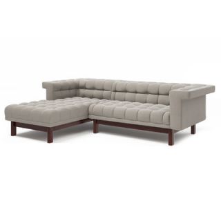 True Modern George 98 Sofa with Chaise F102 05 George 10