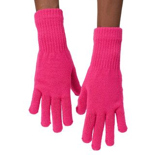 American Apparel American Apparel Acrylic Blend Knit Gloves Pink Size One Size Fits Most