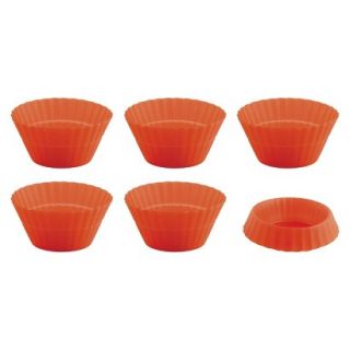 Mastrad 6 Pack Foldable Silicone Muffin Cups