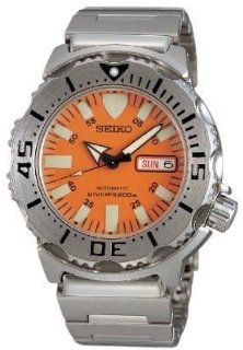 skx781k1 Seiko Orange Monster 200m Automatic Professional Diver Watch Stainless Steel Orange Dial Divers Watch Seiko Watches