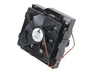 Genuine Dell J998J, M765N Front Case Fan and Bracket/ Shroud Assembly 3 Pin 120mm For XPS Studio 9000 9100 435T Systems Compatible Part Numbers J998J, M765N, AFB1212H Compatible Systems XPS Studio 9000 9100 435T Systems Computers & Accessories