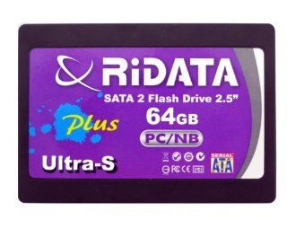 Ridata NSSD S25 64 C04MPN 2.5 Inch 64GB Ultra S PLUS MLC SATA Solid State Drive Electronics
