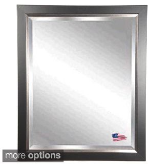 American Made Rayne Black And Silver Wall Mirror