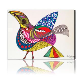 Oliver Gal Bird Graphic Art on Canvas 10170 Size 16 x 12