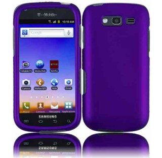 Hard Shell Case for Samsung Galaxy S Blaze 4G T769 SGH T769   Purple Cell Phones & Accessories