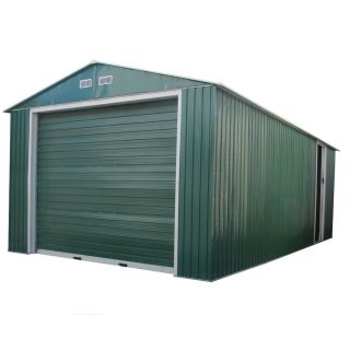DuraMax Building Products 12 ft x 26 ft Metal Single Car Garage Building