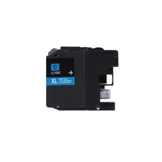Brother Lc103 Cyan Compatible Ink Cartridge (remanufactured)