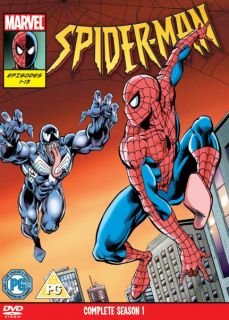 Spider Man   The New Animated Series 1 Vol.1 And 2      DVD