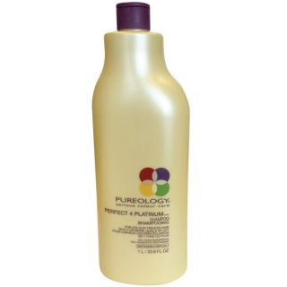 Pureology Perfect 4 Platinum Shampoo (1000ml) with Pump      Health & Beauty