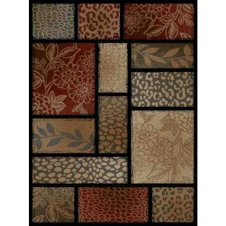 Transitional Panel Area Rug (53 X 73)