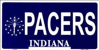 Pacers Indiana Novelty State Background Metal License Plate Tag Sign Automotive