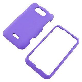 Purple Rubberized Protector Case for LG Motion 4G MS770 Cell Phones & Accessories