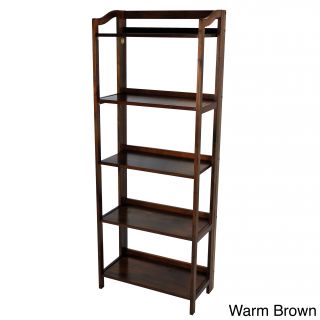Stratford 5 shelf Folding Bookcase