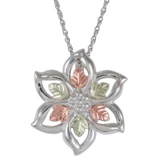 flower pendant in sterling silver $ 129 00 add to bag send a hint add