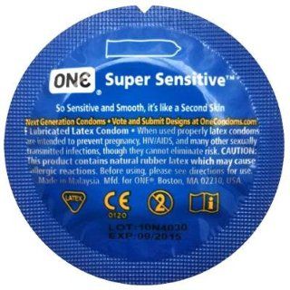 Super Sensitive Thinner ONE Condoms 12 Pack Health & Personal Care