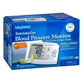 LIFESOURCE EXTRA LARGE BLOOD PRESSURE MONITOR UA789AC XLCUFF [Health and Beauty] Health & Personal Care