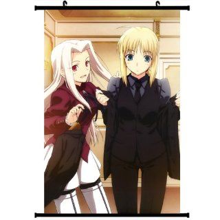 Fate Zero Fate Stay Night Extra Anime Wall Scroll Poster Saber Irisviel von Einzbern(32''*47'') Support Customized   Prints