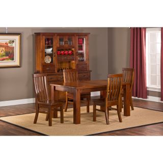 Hillsdale Outback 5 piece Table With Leaf Dining Set Brown Size 5 Piece Sets