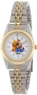 Disney Women's D135S776 Winnie The Pooh and Friends Two Tone Bracelet Watch Watches
