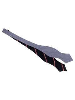 Royal Navy and City Half & Half Self Tie Bow Tie by Smart Turnout