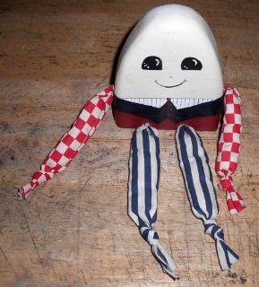 Wooden and Cloth Humpty Dumpty Doll Toys & Games