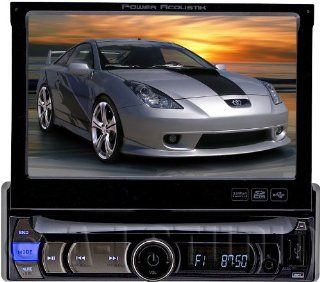 Power Acoustik PDR 780 7" LCD Touch Screen USB/SD AUX In Dash Car Media Receiver  Vehicle Receivers 