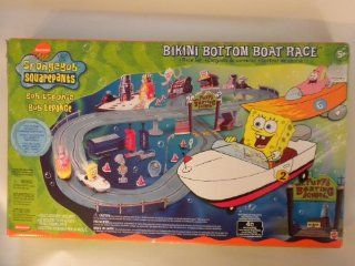 SpongeBob SquarePants Bikini Bottom Boat Race Toys & Games