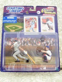 2000 MLB Starting Lineup Classic Doubles   Derek Jeter & Mike Piazza  Sports Related Merchandise  Sports & Outdoors