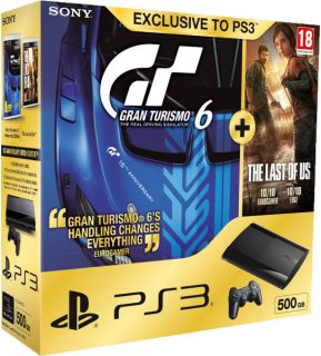 Sony Playstation 3 includes Gran Turismo 6 and The Last of Us      Games Consoles