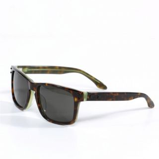 Oakley Unisex Holbrook Lx Sunglasses In Tortoise Green With Dark Grey Lenses