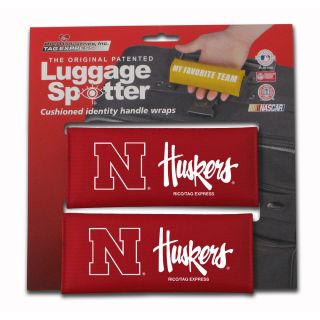 The Original Patented Ncaa Nebraska Huskers Luggage Spotter (set Of 2)