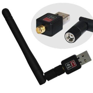 Skque 150Mbps USB WiFi Wireless Adapter 150M Lan Card 802.11 n/g/b with 2db Antenna 