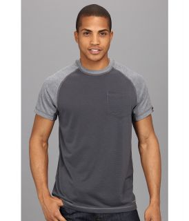 The North Face S/S Rock Crew Tee Mens Short Sleeve Pullover (Gray)
