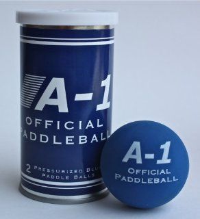 A 1 Official Paddleballs / Two Paddleballs Per Pressurized Can  Paddleball Equipment  Sports & Outdoors