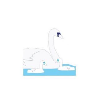 Avalisa Animal   Swan Stretched Wall Art Swan