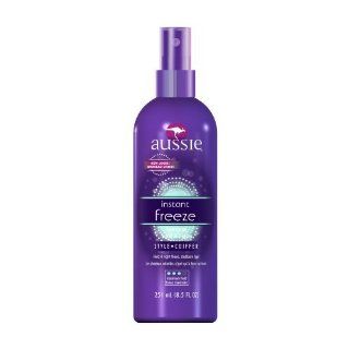Aussie Instant Freeze Non Aerosol Hairspray 8.5 Oz (Pack of 3)  Massage Oils  Beauty