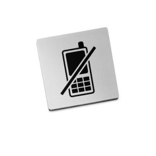 ZACK Indici Information Sign No Mobile Phones 50717