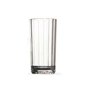 Clarus Tritan Faceted Water Tumbler   16 Oz Acrylic Kitchen & Dining