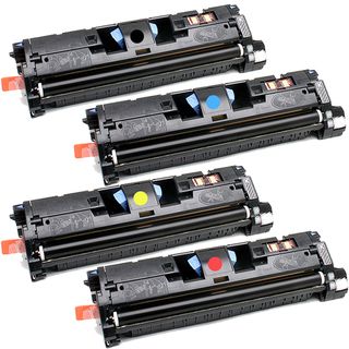 Nl compatible C9700a (nl compatible 121a) Compatible Bcym Set Toner Cartridges (pack Of 4)