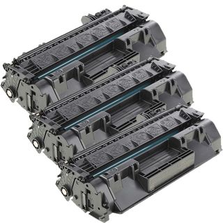 Hp Cf280a (80a) Remanufactured Compatible Black Toner Cartridge (pack Of 3)
