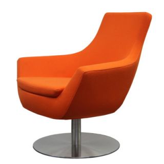 sohoConcept Rebecca Chair 150 REBBASERND Color Orange, Fabric Organic Wool 