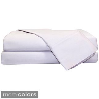 Hn International Hotel Concepts 400 Thread Count Solid Sateen Sheet Set White Size King