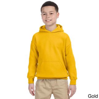 Gildan Gildan Youth Heavy Blend 50/50 Blend Hoodie Gold Size L (14 16)