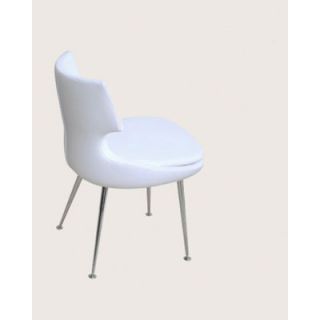 sohoConcept Patara Side Chair 225 PAT Color White, Upholstery Leatherette