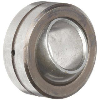 Sealmaster COR 16 Spherical Plain Bearing, Two Piece, Corrosion Resistant, Unsealed, 1" Bore, 1 3/4" OD, 1" Inner Ring Width, 0.797" Outer Ring Width Bushed Bearings