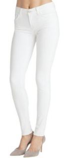 J Brand Womens 811 Mid Rise Skinny Leg Denim Jeans in Blanc